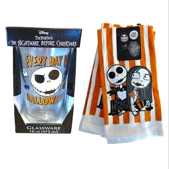 The Nightmare Before Christmas Jack and Sally Kitchen Bundle NWT - Picture 1 of 16